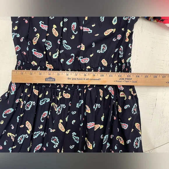 Anthropologie Women's Floral Print Chiffon Puff Sleeve Kayak Maxi Dress Size S - Picture 7 of 13